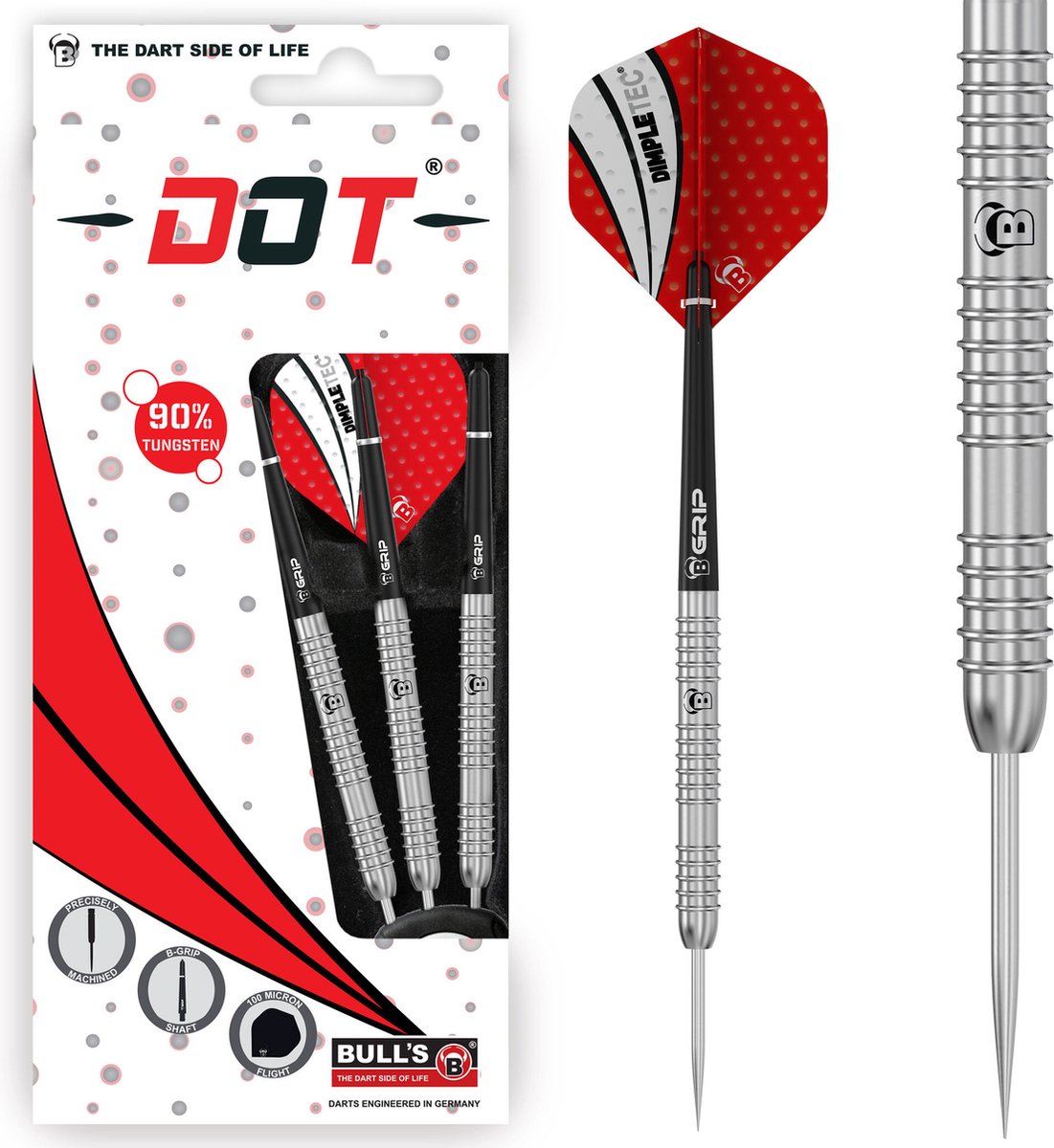 BULL'S Dot D8 90% - Dartpijlen