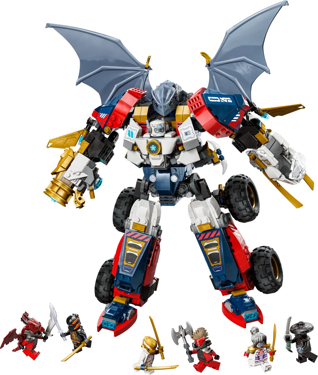 LEGO NINJAGO Zane's ultra-combomecha 4-in-1 - 71834 — afbeelding 7