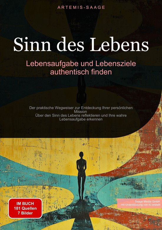 Sinn des Lebens: Lebensaufgabe und Lebensziele authentisch f ... - cover
