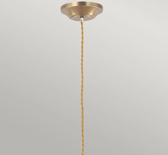 Elstead Lighting Luminaire suspendu LED Provence | 1X E27 Max 60W | Dimmable | Laiton vieilli