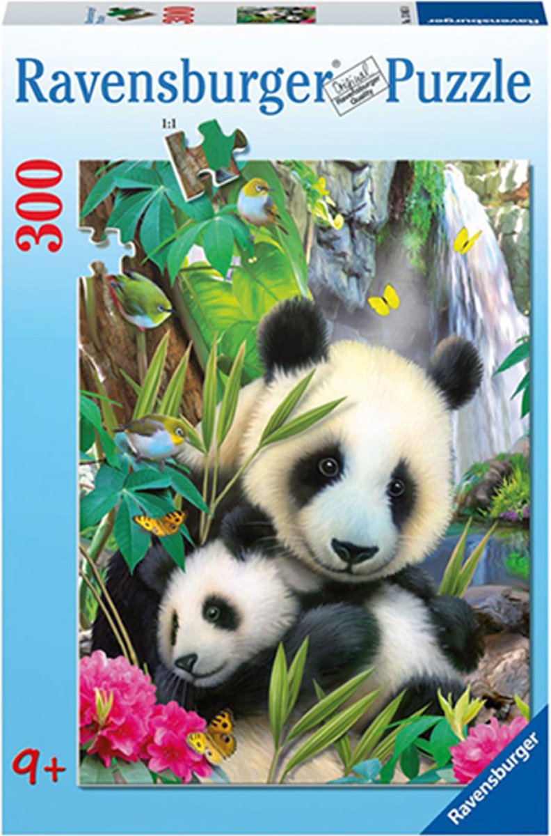 Ravensburger puzzel Lieve panda - Legpuzzel - 300 stukjes — afbeelding 2