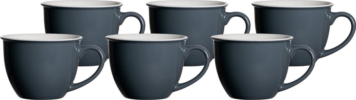 Jumbotassen Doppio 350 ml Set van 6
