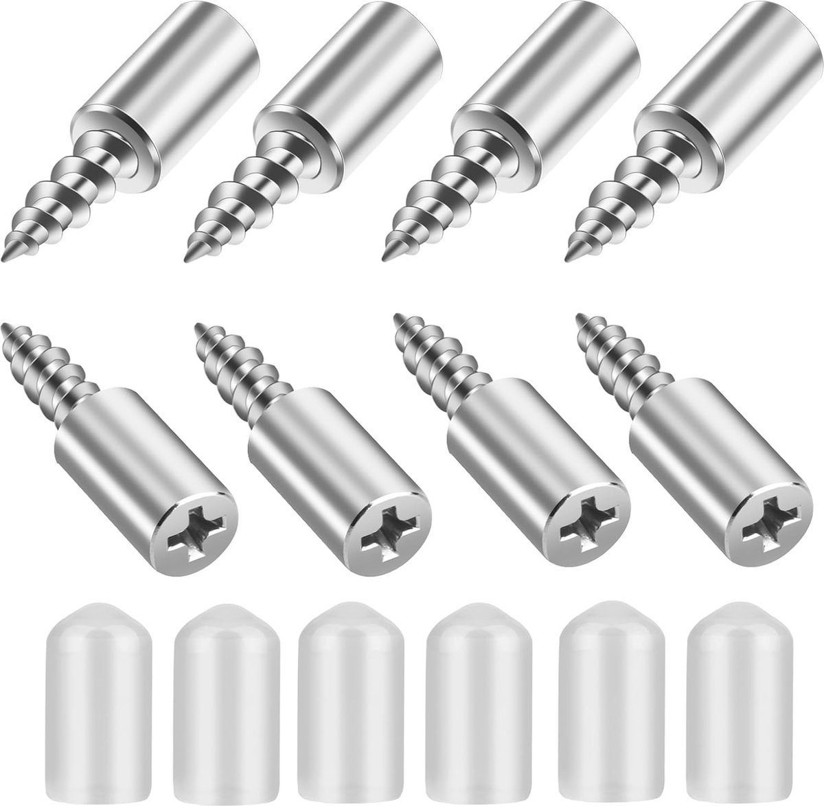 Image of 78 Stuks Plankdragers met Antislip Beschermkappen voor Meubelplanken en Kasten