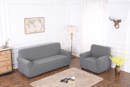 Afneembare Stretch Hoes Sento Stoelhoezen Set Van 6 – Stretch, Wasbaar En Afneembaar | Bescherm Je Stoelen Tegen Vuil, Krassen En Dierenharen Wasbare Stoelbescherming
