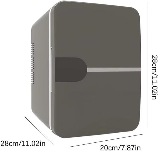Draagbare Mini Koelkast voor Auto en Thuis - Koelen en Verwarmen met 12V/220V Verbinding — afbeelding 2