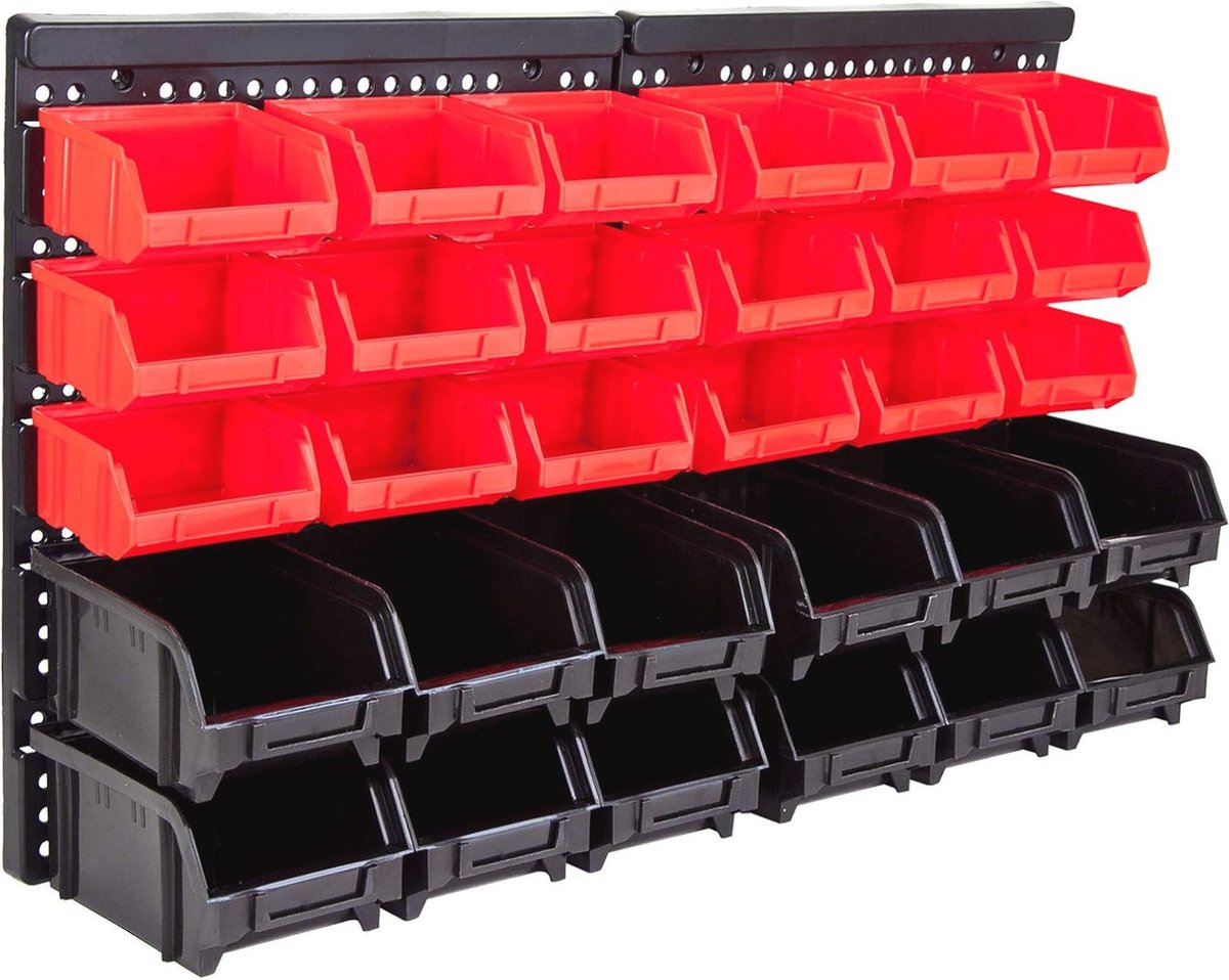 Make-up Organizer Koffer met Opbergruimte en Sleutels - Zwart