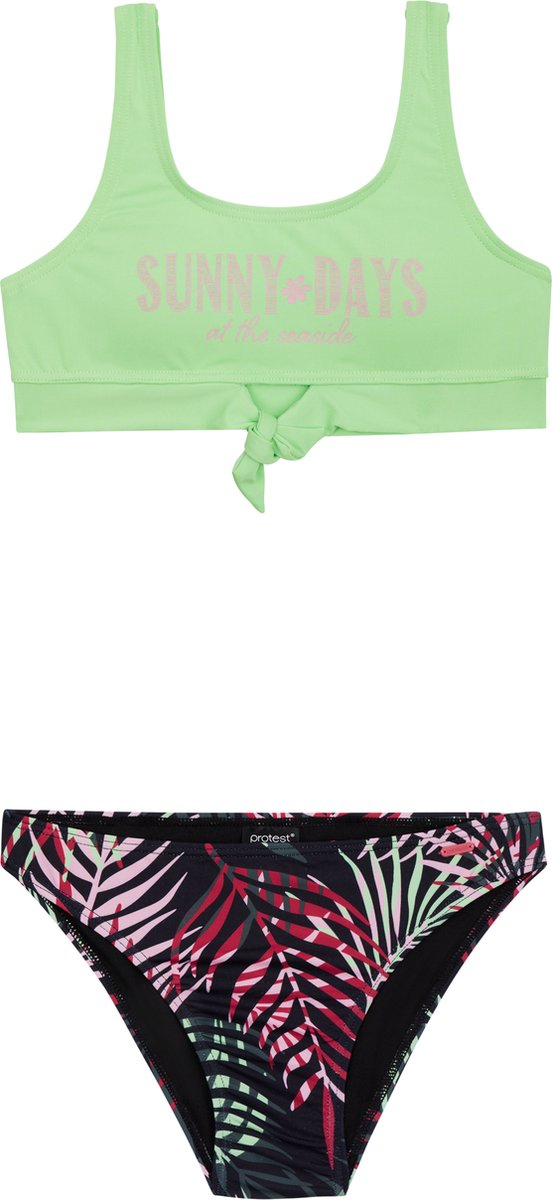 Protest Prtnaomo Jr – Halter bikini set Meisjes – Softcup Groen