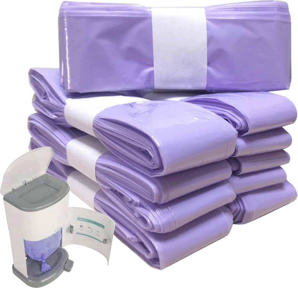 Goedkoopste Navulzakken voor luieremmers - 10-pack duurzame navullingen voor hygiënische luiertas en kattenbakvulling