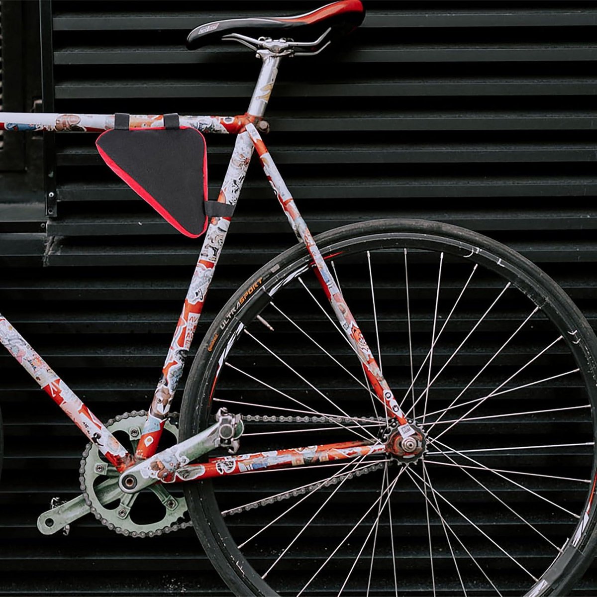 Sac Cadre Vélo Étanche - Triangle Réfléchissant Pour Accessoires Et Outils