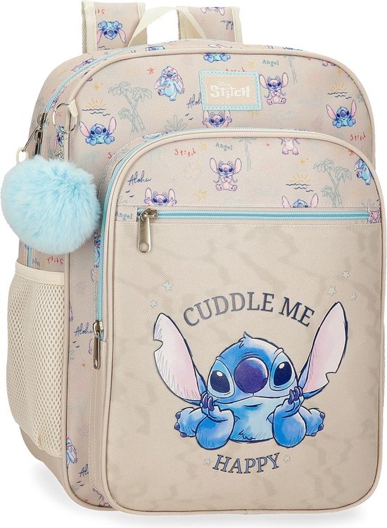 mybagstory - Rugzak - Stitch - blauw - kinderen - school - kleuterschool - schooltas meisjes - maat 29 cm - verstelbare bandjes - cadeau-idee