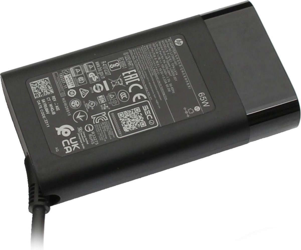HP L23960-004 oplader 65W - afgerond