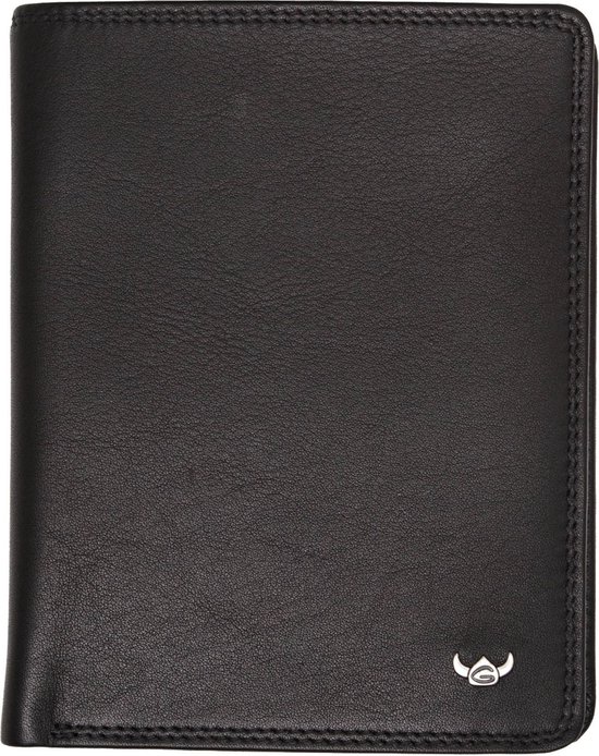 Portafoglio Golden Head Dublin In Pelle Nera – Con Protezione RFID, 7 Scomparti Per Carte E Monete - 4