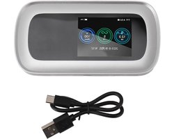 Mobiele Hotspot voor op Reis – 5G WiFi 4G LTE Mifi-router met Simkaartsleuf – 25 Inch Kleurenscherm – Draagbare Powerbank Opladen – Mobiele Telefoons