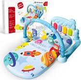 Babygym - Baby Speelgoed - Speelkleed Baby met Boog - Baby Gym vanaf 0+ maanden - Met Geluiden en Ratelaars - Baby Speelgoed 6 Maanden - Speelgoed 0 Jaar