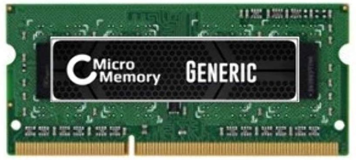 CoreParts MMHP135-4GB geheugenmodule 1 x 4 GB DDR3 204-pin SO-DIMM