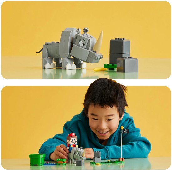 LEGO Super Mario Uitbreidingsset: Rambi de neushoorn - 71420