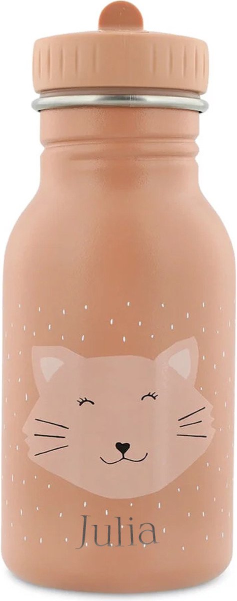 Studio Balune Gepersonaliseerde Trixie Drinkfles 350ml - Mrs. Cat