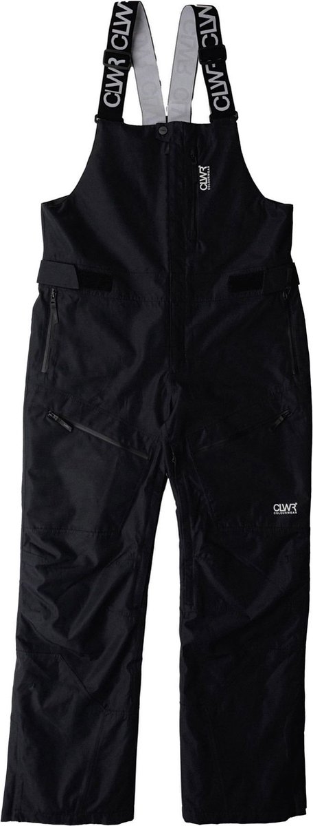 Colourwear Slash Bibbed Skibroek Heren Zwart