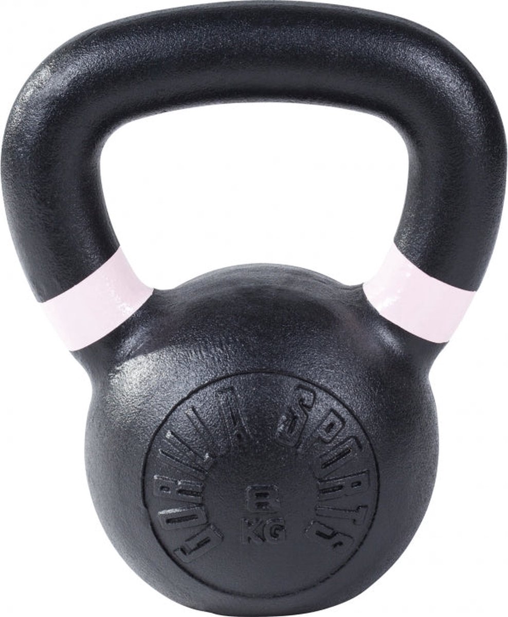 Kettlebell 8 kg Olympisch zwart