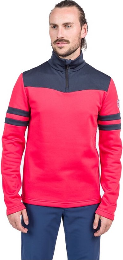 Rossignol Pull de ski + Pull de ski zippé homme rouge