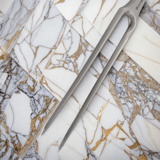 Fourchette à viande de luxe Messermeister Oliva 16,5cm