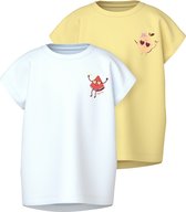 NAME IT - NMFVARUTTI 2P CAPSL LOOSE TOP - T-shirts pour Filles