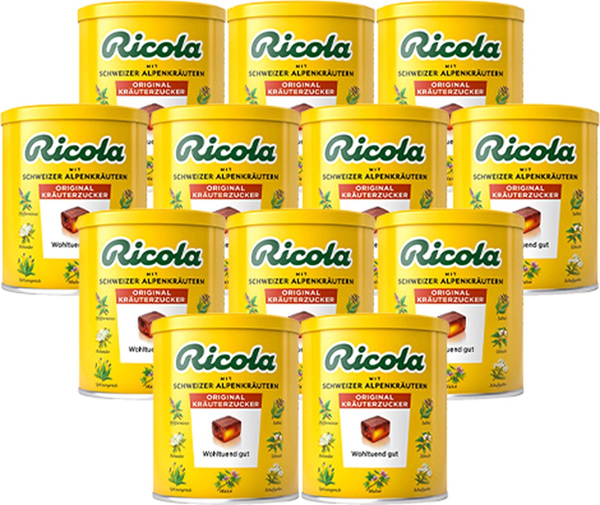 Goedkoopste Ricola - Original - 12x 250g