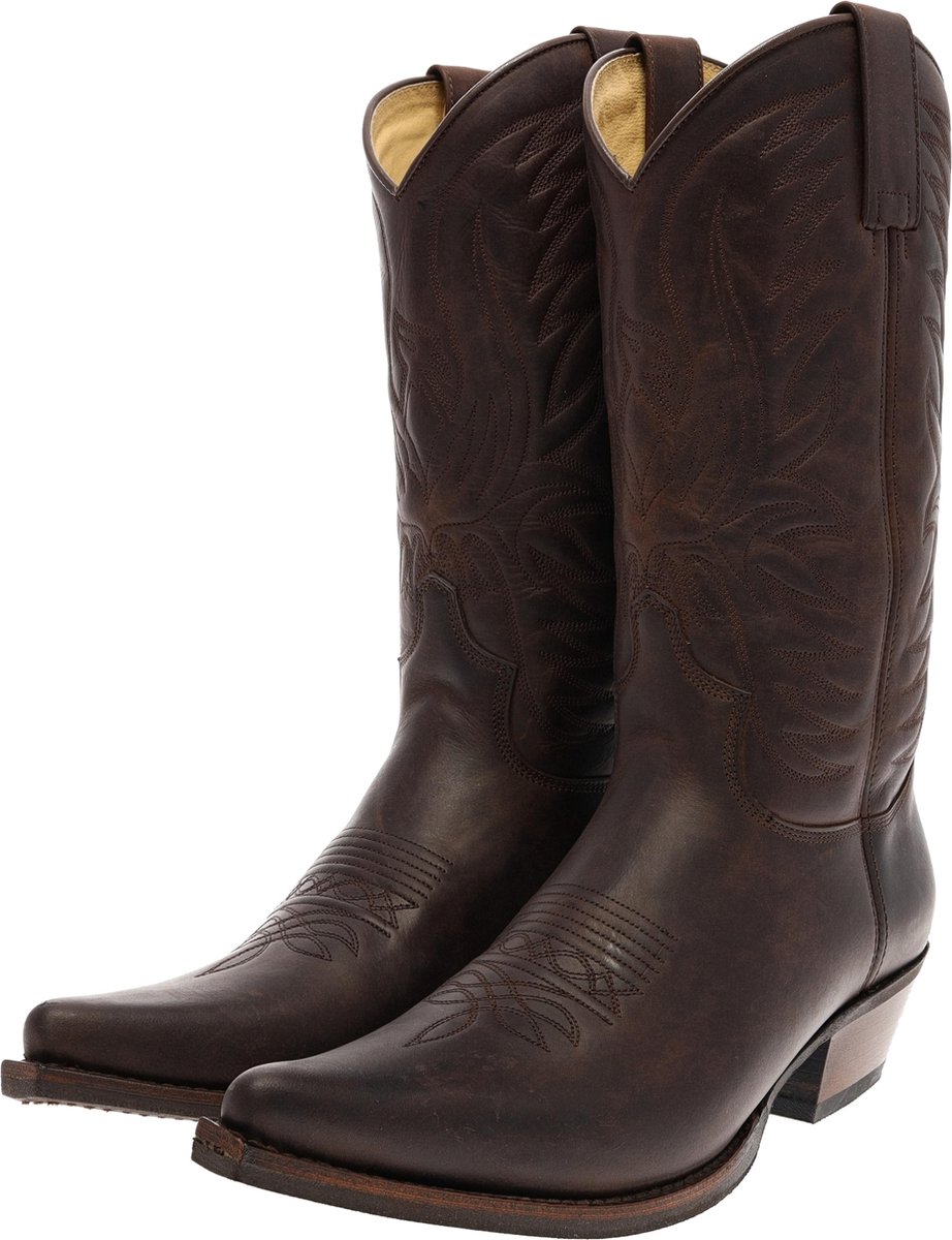 FB Fashion Boots BU1006 westernlaars donkerbruin - 35 EU