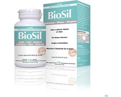 Biosil Caps 120 - Collageen Stimulator voor Stralende Huid, Sterk Haar en Nagels