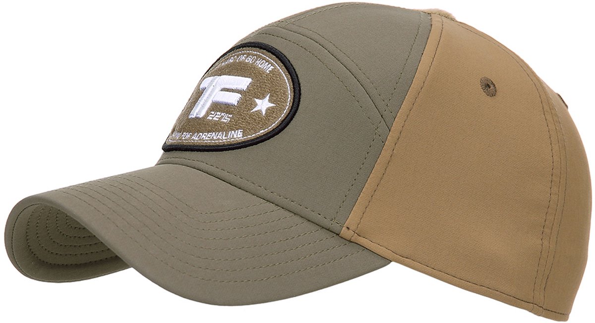 TF-2215 - TF-2215 Baseball cap flex two-tone (kleur: Ranger Groen / maat: L-XL)