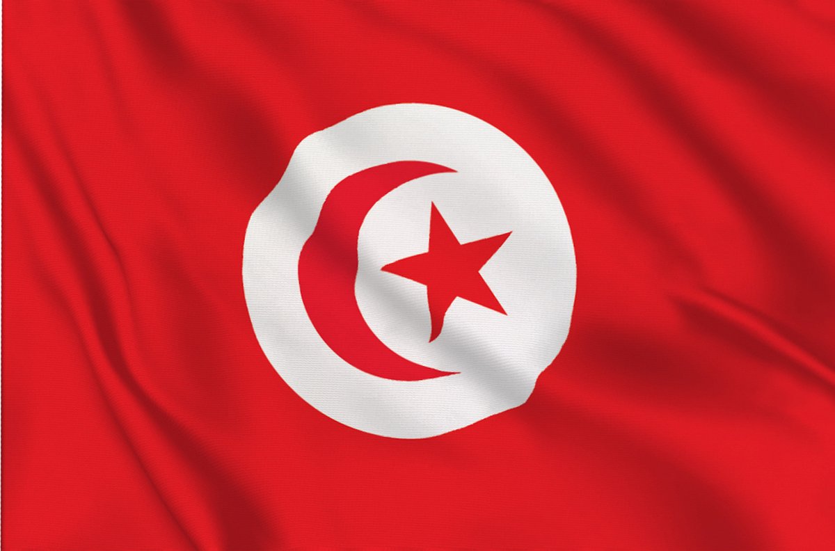 Vlag Tunesië