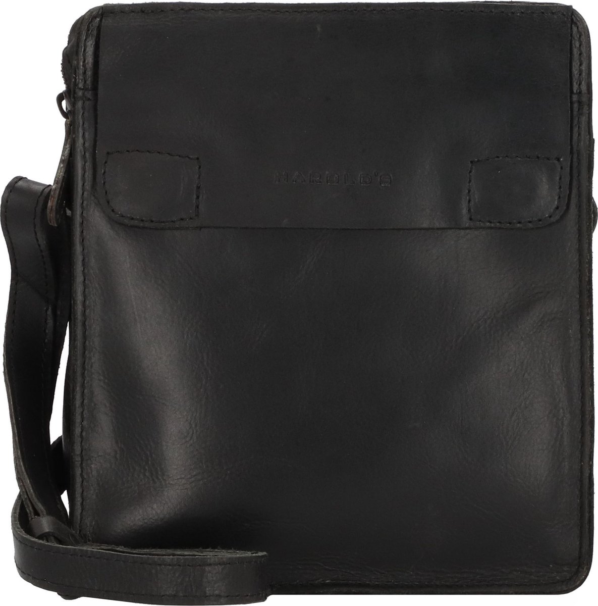 HAROLD'S Leren Schoudertas Aberdeen Crossbag Brown Bruine