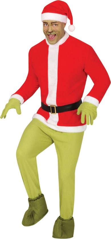 Fiestas Guirca - Herenkostuum Christmas hater - maat S - 1 stuks