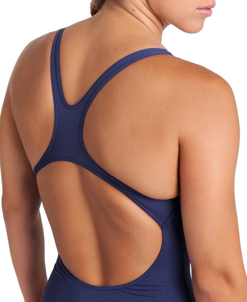 ARENA | W Team Swimsuit Swim Pro Solid navy - white (Maat - 42) — afbeelding 4