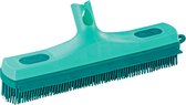Leifheit Suprabezem - rubberen bezemkop - Click Systeem - 30 cm veegbreedte