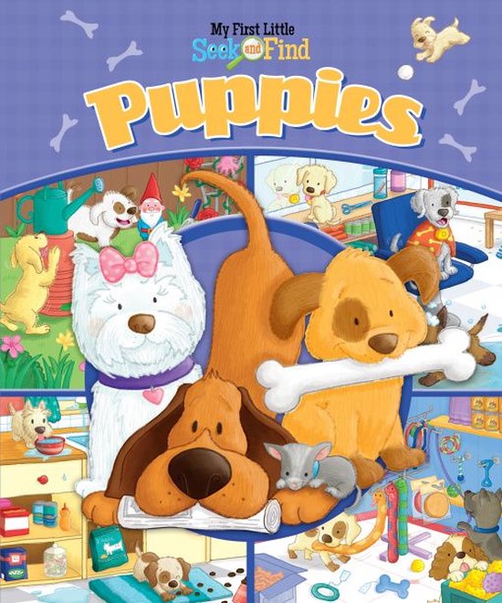 My First Little Seek and Find Series 2 - Puppies - cover