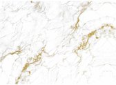 KEK Amsterdam| Marble White Gold Behang (8 Banen)