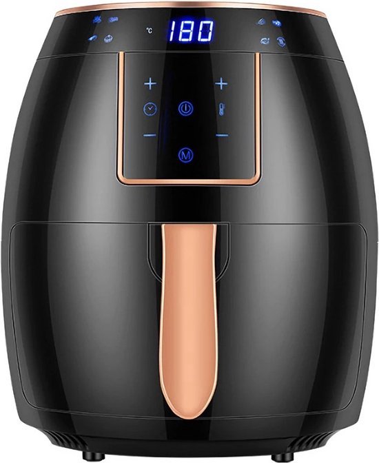 Friteuse à Air Chaud Sommertal HF760 7,6L XXL | 2000W, 8 Programmes, écran Tactile | Économe, Jusqu'à 90% De Graisse En Moins