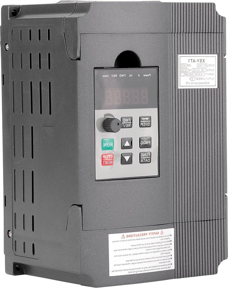 Frequentiedimmer 220 V VFD 15 kW variabele frequentieomvormer voor driefasige motor .