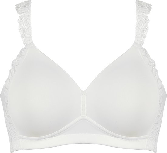 Naturana - Soutien-gorge lissant avec dentelle -5675 - Ecru - 80A