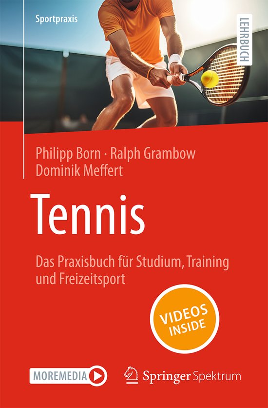 Sportpraxis- Tennis – Das Praxisbuch für Studium, Trainin ... - cover