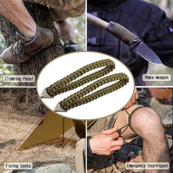 Hond Vastbinden Kabel, Roestvrij Staaldraad Dubbele Kop Draagbare