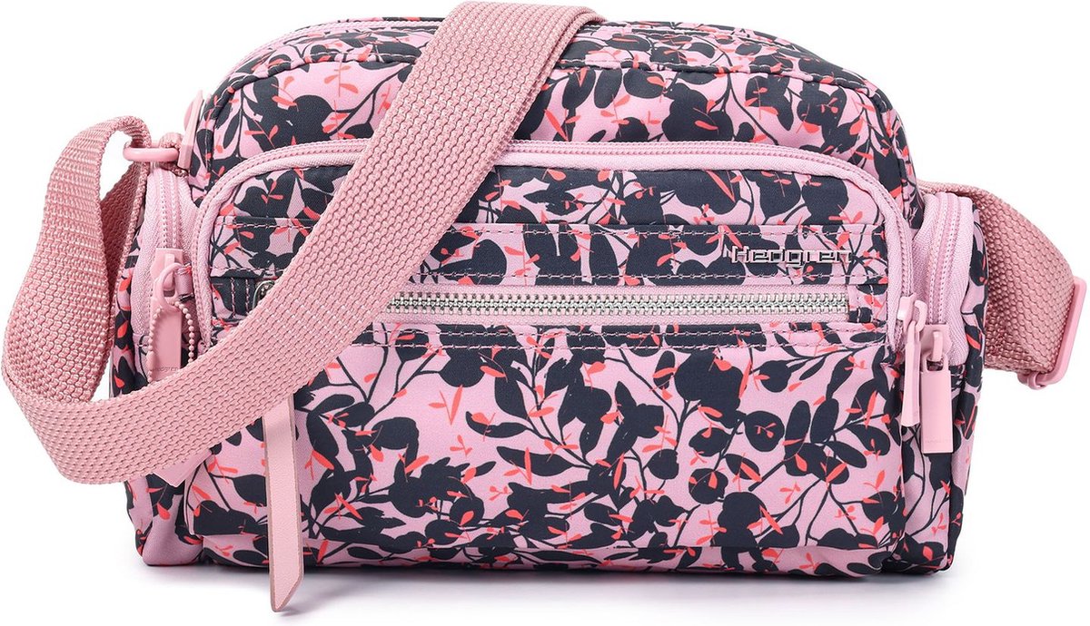 Hedgren Schoudertas Emily Multipockets Crossover RFID Print Rose Elegance Veelkleurig