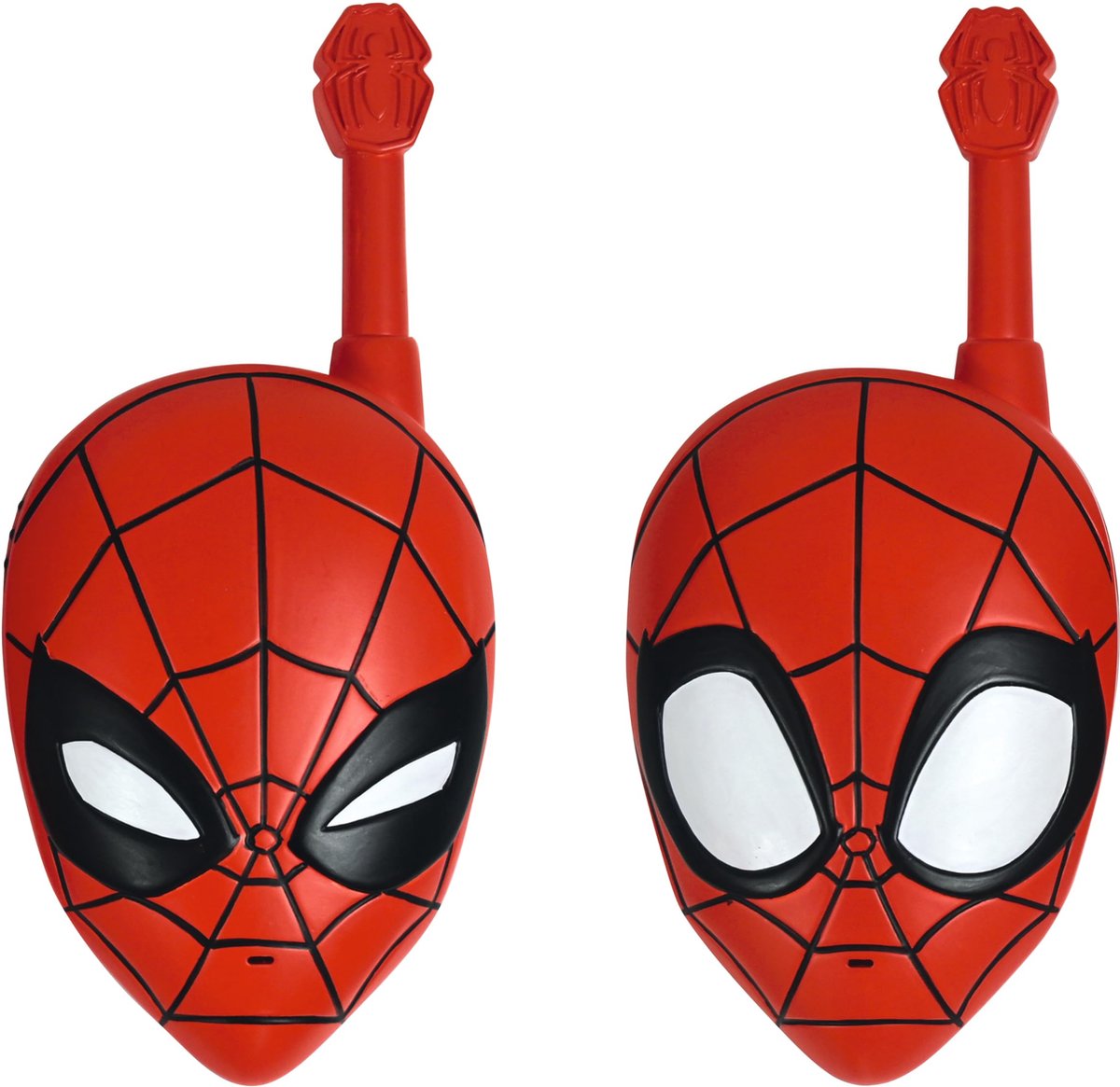Lexibook 3D Spiderman Walkie Talkies - 200 meter bereik - met riemclip