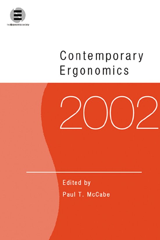 Contemporary Ergonomics - Contemporary Ergonomics 2002 - cover