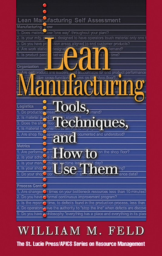 Resource Management - Lean Manufacturing - cover