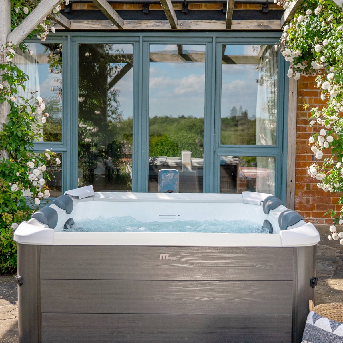 w'eau Oslo Spa voor 6 Personen met 4 Hydromassagekussens - afbeelding 3