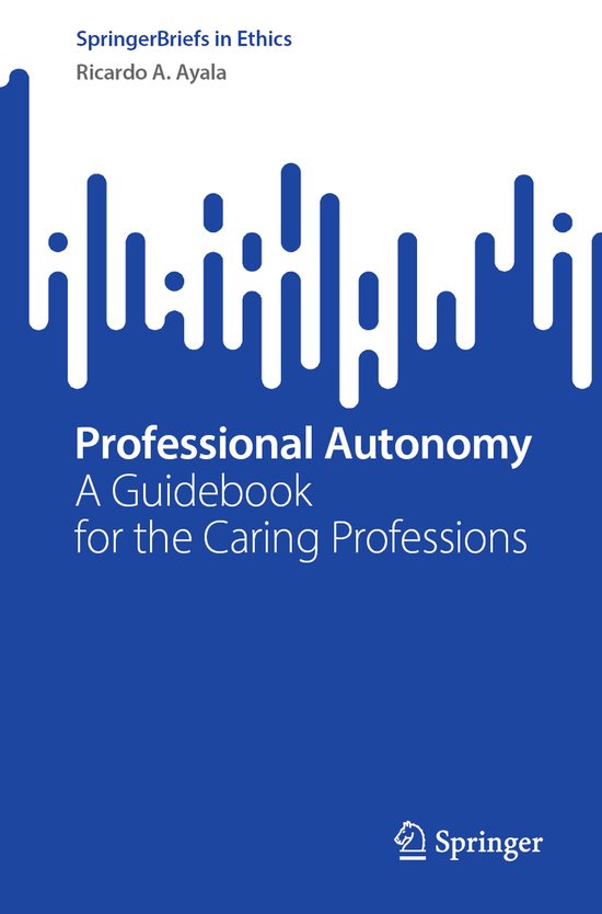 SpringerBriefs in Ethics- Professional Autonomy - cover
