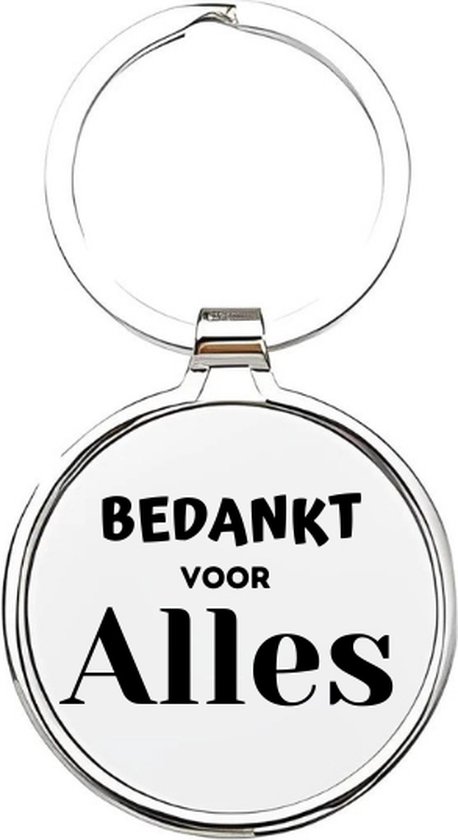 Akyol - merci pour tout Porte-clés - Merci - quelqu'un qui dit au revoir - cadeau pour les employés qui partent - cadeau - cadeau d'adieu - cadeau pour les stagiaires - merci - merci - cadeau d'adieu - merci - 4 x 7,5 CM