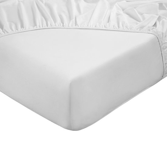 Vency Premium Jersey Hoeslaken 90 X 200 Cm Wit 100% Katoen, Laken Tot 35 Matrashoogte 2138577834